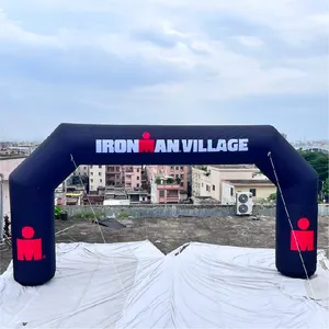 Customized Inflatable Advertising Equipment Race Inflatable Archway Sport Airtight Finish Line Arches