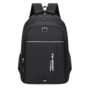 Custom Durable Casual Lightweight Computer <b>Black</b> Waterproof Mochilas Rucksack 16 Inch Pack Smart Laptop <b>Backpack</b> for Men - Product Image 4