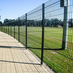 Trung Quốc Nhà sản xuất kim loại PVC tráng 3D uốn hàn cong vườn dây lưới Bảng điều chỉnh trang trại hàng rào - Product Image 1