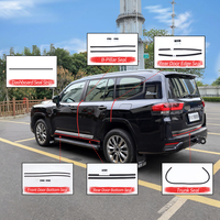 Kit de joints d'étanchéité pour portières LC300 2022-2025 – Bande de caoutchouc complète pour réduction du bruit et protection contre le vent et la poussière pour accessoires Toyota Land Cruiser