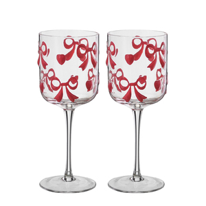 Samyo - <span class=keywords><strong>Copas</strong></span> de Vino de Cristal Cuadradas de 430 ml, Diseño Único de Lazo Soplado a Mano, <span class=keywords><strong>para</strong></span> <span class=keywords><strong>San</strong></span> Valentín - Product Image 1