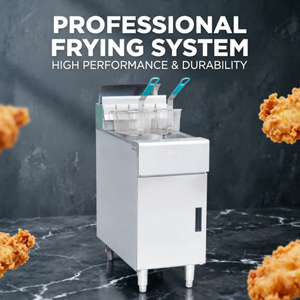 <span class=keywords><strong>Friteuse</strong></span> à <span class=keywords><strong>gaz</strong></span> <span class=keywords><strong>professionnelle</strong></span> à pression de poulet en acier inoxydable 24L de vente chaude avec réservoir unique - Product Image 1