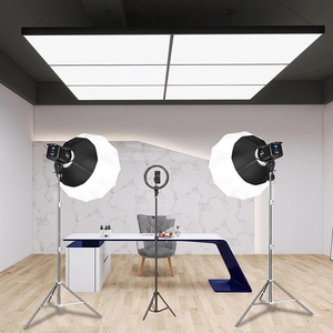 PULUZ Pocket 104 LED 1800LM Lumière de <span class=keywords><strong>studio</strong></span> vidéo professionnelle pour vlogging et photographie, mini lampe de remplissage pliable avec télécommande - Product Image 2