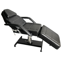 Chaise de beauté hydraulique pour tatouage et piercing, réglable en hauteur
