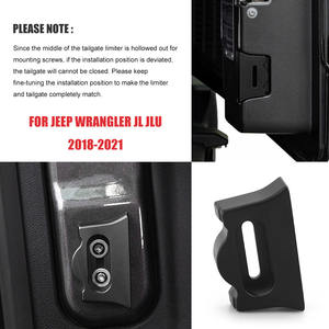 Pestillo de Puerta Trasera y Tope de Parachoques para Jeep Wrangler JL JLU 2018-2021, Herramienta de Alineación Interior y Exterior - Product Image 5