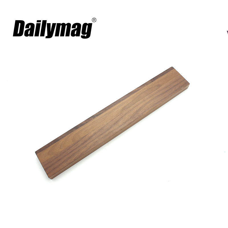 Лидер продаж, магнитный держатель для ножей из перманентного ореха