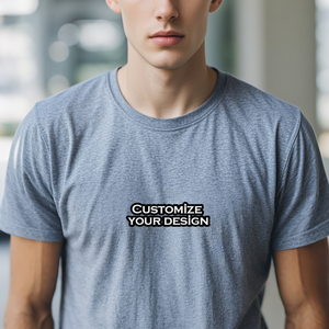 เสื้อยืดแขนสั้นลายกราฟิกแบบยูนิเซ็กซ์ ผ้าฝ้าย 100% รับผลิตแบบ OEM ODM สกรีนโลโก้พัฟพิมพ์ลายตามสั่ง ลายเรียบ สไตล์ลำลอง สำหรับผู้ชายและผู้หญิง พิมพ์ลายแบบ DTG - Product Image 1