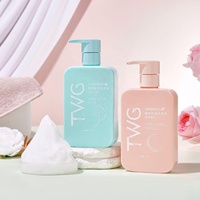 Shampooing capillaire lissant TWG Private Label, ensemble de shampooings qui purifie le cuir chevelu, nettoie en profondeur, contrôle le sébum, rafraîchit et hydrate.
