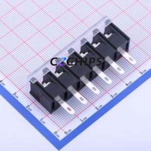 KF38H-8.25-6P Barrier Terminal Block Through hole Component (THT),P=8.25mm Connector With Cover Plate 8.25mm 1x6P Straight Pin - Product Image 2