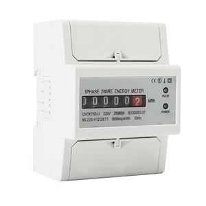 มิเตอร์วัดพลังงานไฟฟ้าแบบเฟสเดียว ระบบมัลติเรต ความแม่นยำระดับ 1.0 ช่วงการวัด 0-9999.9 กิโลวัตต์ชั่วโมง หน้าจอ LCD/LED แรงดันไฟฟ้า 220V - Product Image 5