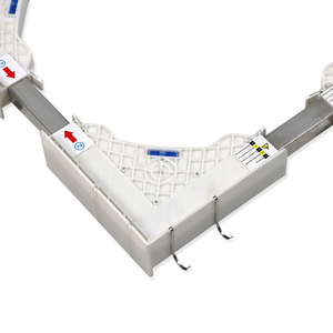 Vente chaude réglable blanc gris cercle Base manuel personnalisé ajustement pour appareil ménager Machine <span class=keywords><strong>à</strong></span> laver pièces d'appareils ménagers - Product Image 3