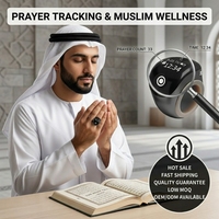 2026 Smart Zikr Prière Tasbih Tasbeeh 5ATM Réveil Musulman Compteur Portable Anneau Fournisseur Silicone Android IOS Anillo