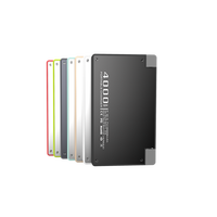 Batterie externe ultra-mince 3-en-1 personnalisée avec logo OEM, haute capacité, batterie Li-polymère 4000 mAh, double USB, support Micro USB - Nouveau
