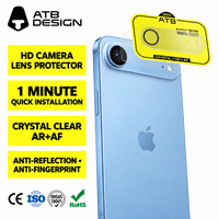 Fabricant de verre trempé pour écran d'appareil photo ATB pour iPhone 17 Air, protection d'écran de téléphone
