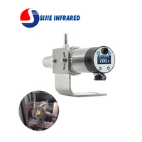 Sijie MARS-S-6018 OEM Online Kızılötesi Termometre 600-1800C IP65 Isıl İşlem Fırını için %0,5T Doğruluk