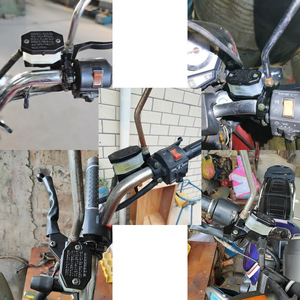 Bomba de Freno para Motocicleta Mochi GN125 GS125 HJ125K, Sistema de Freno Hidráulico de Disco, 22mm, Lado Derecho, Pieza Modificada - Product Image 4