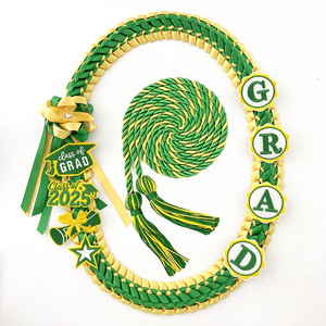 Venta <span class=keywords><strong>al</strong></span> <span class=keywords><strong>por</strong></span> <span class=keywords><strong>mayor</strong></span> 2025 graduación cinta Leis collar regalos fiesta accesorios para mujeres hombres graduación Escuela universidad - Product Image 2