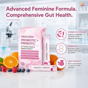 Poudre de Probiotiques Personnalisée 100 Milliards UFC, Supplément Prébiotique pour la Santé Intestinale Adulte, Soutien Digestif, <span class=keywords><strong>Aliment</strong></span> Santé, Vente <span class=keywords><strong>en</strong></span> Gros - Product Image 1