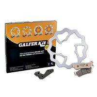 Kit de table de cuisson à gaz Galfer Wave MC-F 450 pour appareils à gaz 21-25 & 270mm