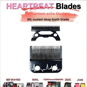 Cuchilla de Repuesto de Acero Inoxidable DLC para Cortadora de Cabello Eléctrica, Compatible con Cortadoras <span class=keywords><strong>Wahl</strong></span> - Product Image 2