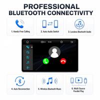 Unidad Principal Inteligente Linux de 7 Pulgadas para Mercedes-Benz SL (2005-2008), con Multimedia Inalámbrica, Android Auto y CarPlay, Radio para Auto, BT, DSP