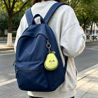 Porte-clés en peluche de fruits personnalisés en gros, pendentifs en peluche de dessins animés pour sacs, porte-clés en peluche de fruits doux rembourrés de coton PP