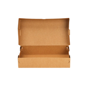 Boîtes alimentaires en papier kraft blanc imperméables et portables, imprimées sur mesure, pour boulangerie, pâtisserie, sandwichs, sushis, emballages à emporter - Product Image 6