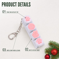 Porte-clés anti-stress en gros avec logo personnalisé, idéal pour les cadeaux de Noël et les sacs cadeaux, parfait pour les offres promotionnelles de Noël