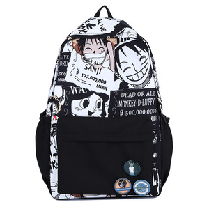 Sac à dos tendance imprimé pour étudiants, sac décontracté pour collégiens et lycéens, sac à dos de marque imprimé avec dessins animés pour étudiants - Product Image 1