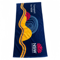 Luxury Velour 100%Cotton Custom Full Printed Classical Traditional Summer Beach Towels with LOGO