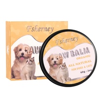 Label privé baume pour les pattes de chien tout naturel coussinet pour les pieds griffe de chat et de chien nez et pied crème hydratante et anti-fissuration
