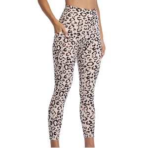 No MOQ Customized <b>Patterns</b> Drop Shipping Wholesale High Waisted Tummy Control Eco Friendly <b>Womens</b> Leggings Fitness Activewear - Product Image 3