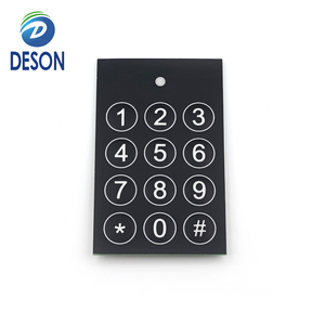 Commutateur à membrane en PET avec boutons en relief pour panneau d'impression plat flexible OEM Deson - Product Image 1