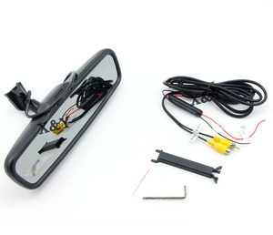 Moniteur de rétroviseur de voiture Saferdriving 4,3 pouces, rétroviseur de voiture à atténuation automatique, luminosité réglable, moniteur de recul, Araba <span class=keywords><strong>XY</strong></span>-2503 - Product Image 6
