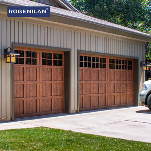 Fabricant de portes de <span class=keywords><strong>garage</strong></span> aspect <span class=keywords><strong>bois</strong></span> chinois avec fenêtres porte de <span class=keywords><strong>garage</strong></span> coulissante électrique pliable à vendre - Product Image 1