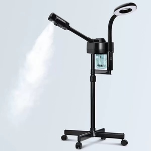 Beauty Salon Modern Portable Multi-Function Facial <b>Steamer</b> with Magnifying Glass Hydrating Features for Living Room Bedroom Use - Product Image 3