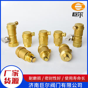 Vanne de décharge d'air automatique unidirectionnelle en laiton Vanne de ventilation d'alimentation en chaleur avec filetage externe forgé Pièces de systèmes CVC - Product Image 4