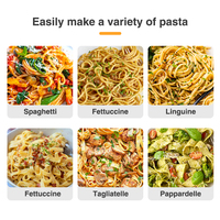 Machine à pâtes électrique à écran tactile intelligent commercial Machine à pâtes SS Spaghetti faisant la machine Machine à pâtes italiennes