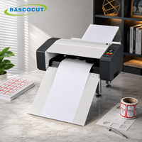 Máquina de Corte de Contornos con Alimentación Automática de Hojas Bascocut AAS, Cortadora Digital de Etiquetas, Adhesivos y Vinilo