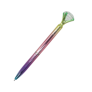 Bolígrafo de gel con cabeza de diamante grande, Bolígrafo De Metal Kawaii, Gema grande, suministros de oficina y escuela, caneta de diamante, promoción - Product Image 6