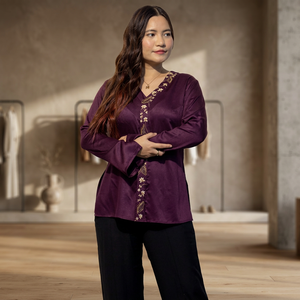 Women <b>Linen</b> Blend Shirt Breathable Full Sleeve Button Down Casual <b>Top</b> Buy Direct From Supplier - Product Image 3