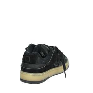 D.A.T.E. Zapatillas Donna W411 SK NY BK Negras con Plataforma - Product Image 3