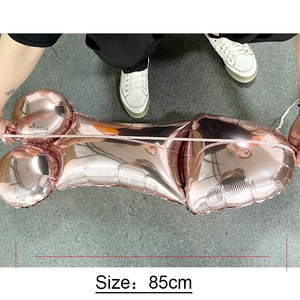Nouveaux articles pour enterrement de vie de garçon, ballons en forme de pénis, ballons en aluminium rose doré de 40 pouces, ballon de coq, décoration de ballon pour enterrement de vie de garçon - Product Image 3