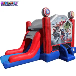 Commercial Fun Bounce House Bouncer Inflatable Castle For Kids Party Jumping
