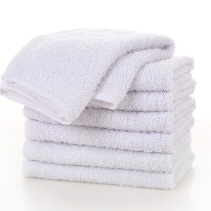 業務用白テリー綿クリーニングクロス 14×16cm 自動車のディテーリング＆メンテナンス用工業用拭き取りクロス - Product Image 3