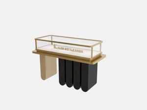 Maßge schneiderte High-End-Vitrinen aus Edelstahl glas LED-Lichtschmuck-Displays ysteme Elektronische Sicherheits fabrik Vitrinen - Product Image 2