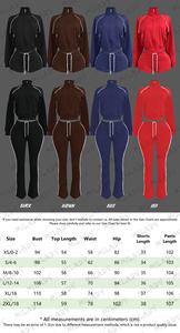 Set Giacca con Zip e Pantaloncini Personalizzati Autunno/Inverno 2025, Completo Due Pezzi in Cotone di Alta Qualità per <span class=keywords><strong>Donna</strong></span> - Product Image 4