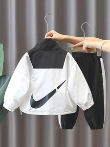 <span class=keywords><strong>Traje</strong></span> <span class=keywords><strong>de</strong></span> Primavera y Otoño para Niños, Estilo Occidental, Dos Piezas, Ropa para Bebés con Estampado <span class=keywords><strong>de</strong></span> Letras - Product Image 4