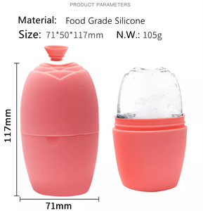 ความก้าวหน้า<span class=keywords><strong>สิว</strong></span>ซิลิโคนน้ำแข็งใบหน้าลูกกลิ้งนวดแม่พิมพ์ผลิตภัณฑ์ดูแลผิวธรรมดาสำหรับกระชับใบหน้าและหดรูขุมขนรักษา - Product Image 5