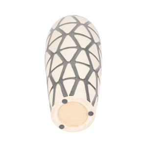 Vaso Geometrico Alto in Ceramica Moderna per Decorazione di Soggiorno, Camera da Letto, Ufficio e Tavolo - Product Image 6